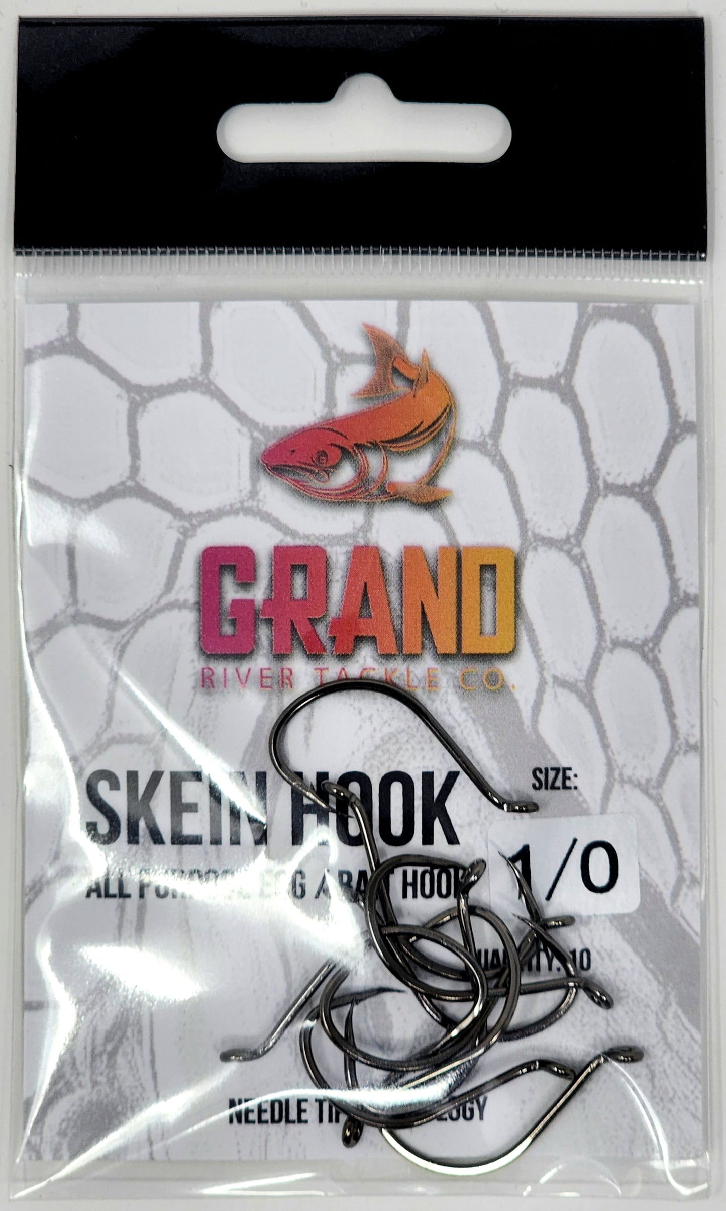 Salmon Steelhead All Purpose Bait / Bead / Bag Hook Offset Eye – Grand  River Tackle